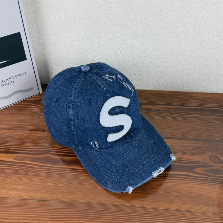 Men's Distressed Graphic Baseball Hat Kalsten
