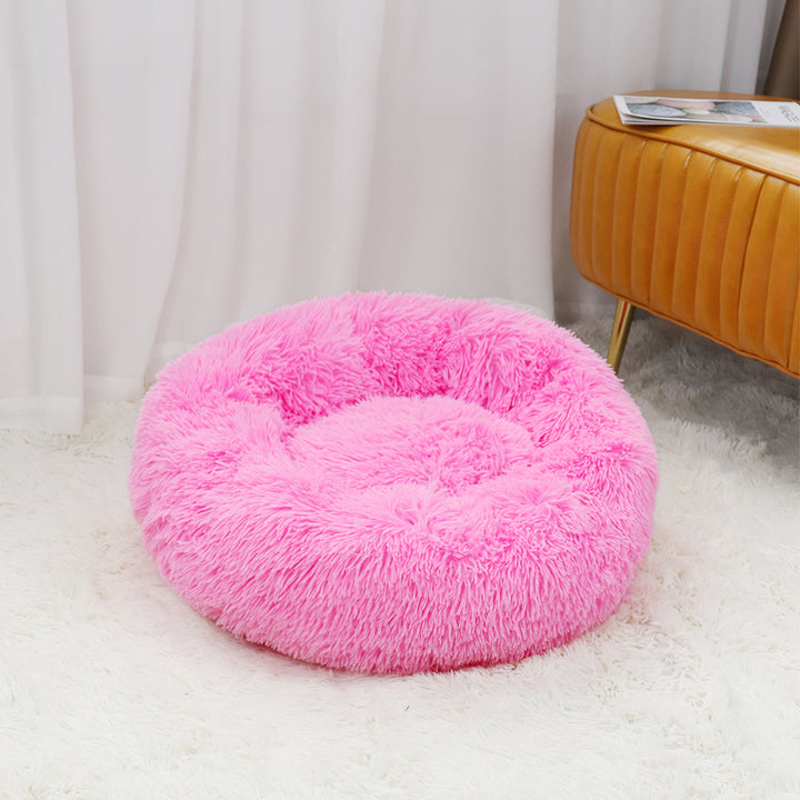 Washable Plush Dog Bed