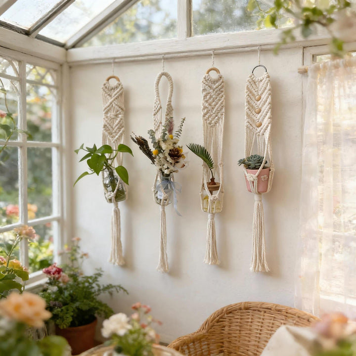 Elegant Macrame Plant Hanger Kalsten