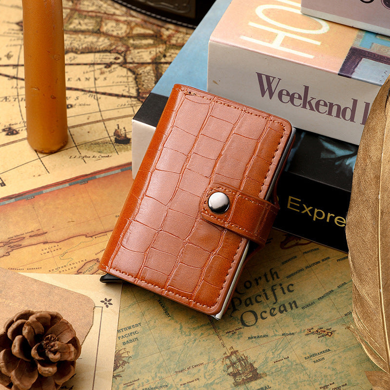 RFID-Blocking Leather Cardholder Kalsten