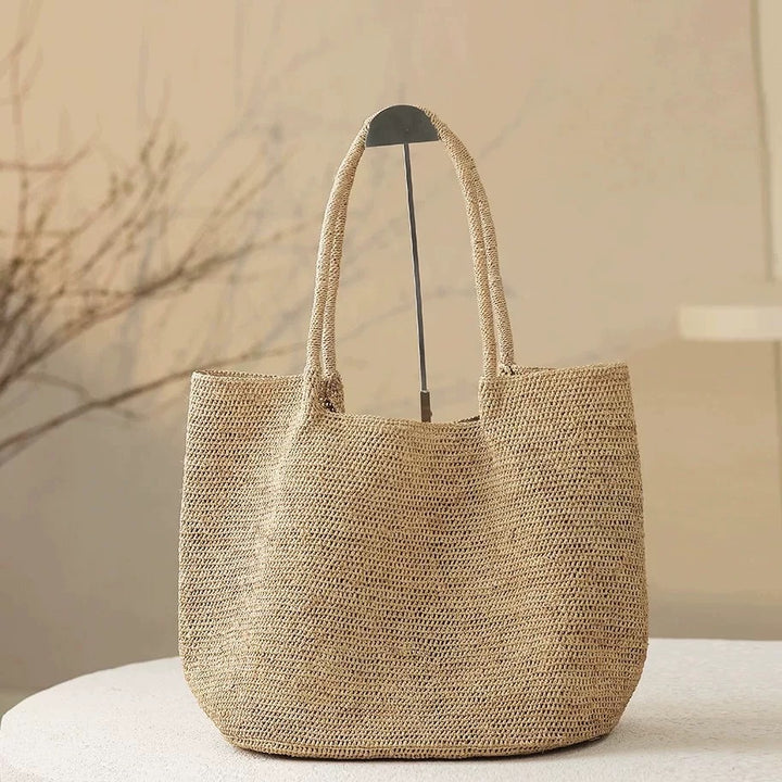 Handwoven raffia tote bag Kalsten