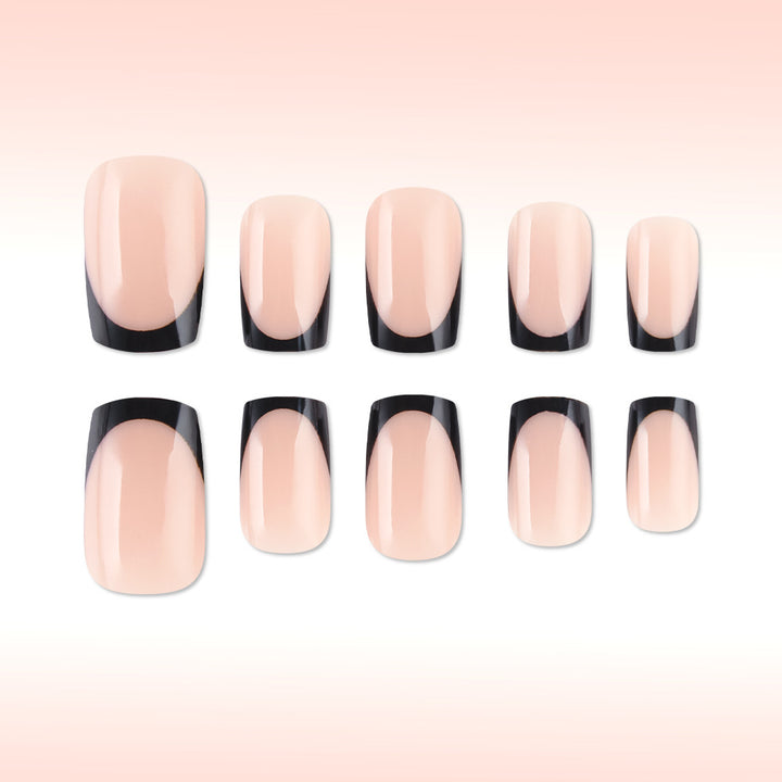 Elegant French Tip Nail Extensions Kalsten