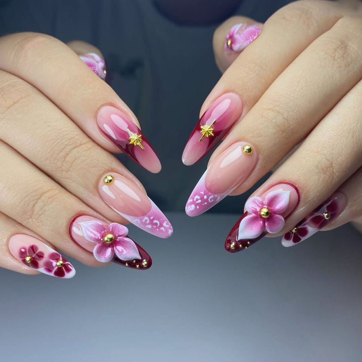 Luxury Nail Art Set with Galactic Designs Kalsten