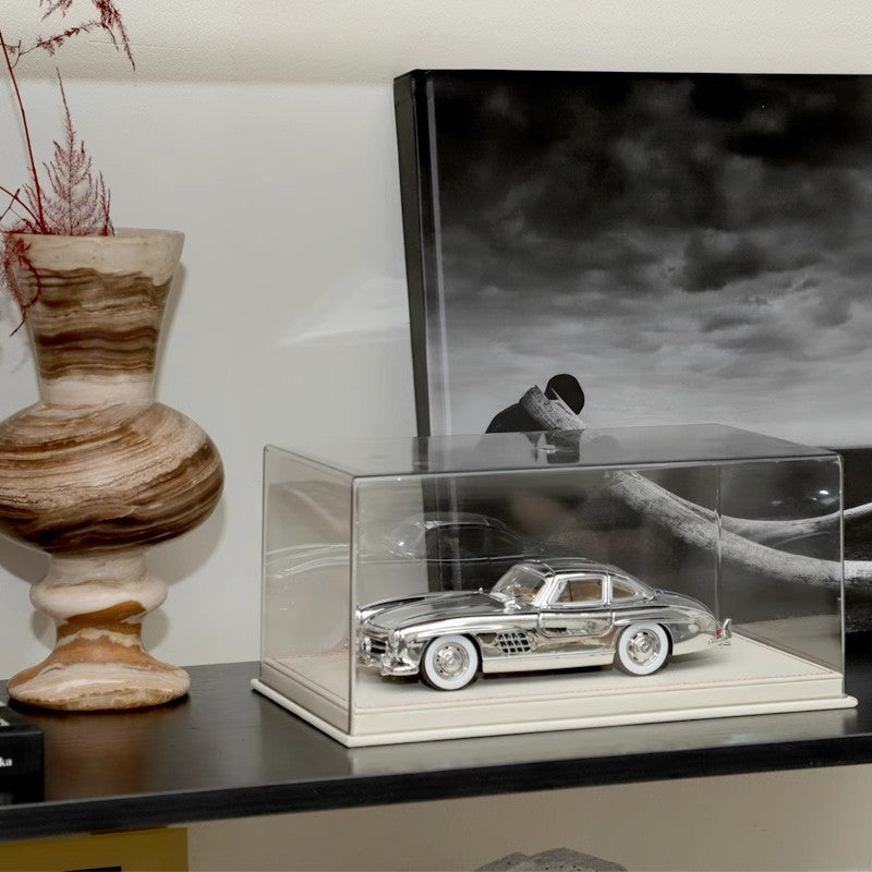 Detailed Vintage Car Model Display