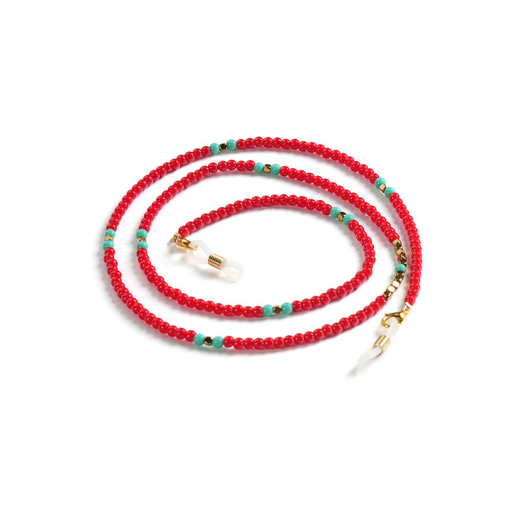 Multi-Strand Beaded Eyewear Chain Kalsten