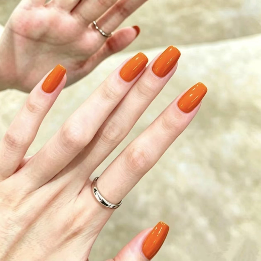 Glossy Press-On Nail Extensions Kalsten