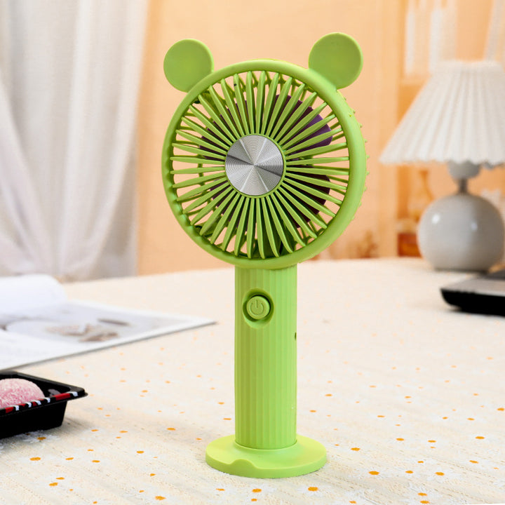 Women's Portable Mini Fan in Cute Animal Design Kalsten