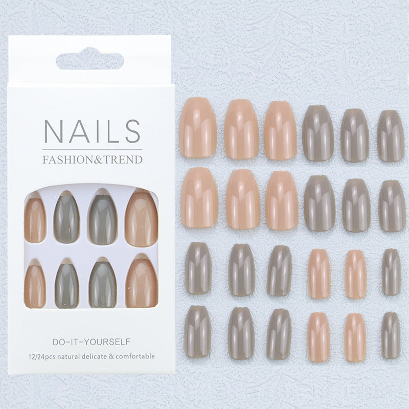 Artistic Graphic Press-On Nail Set Kalsten