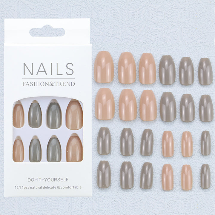 Artistic Graphic Press-On Nail Set Kalsten
