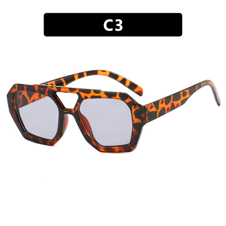 Women's geometric sunglasses with luxurious design Kalsten