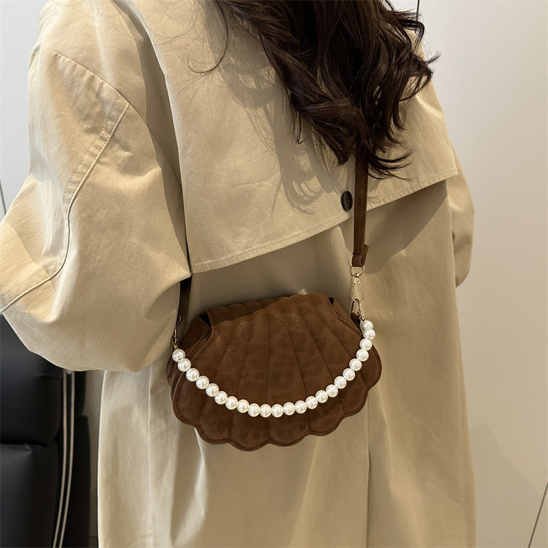 Elegant Shell-Shaped Crossbody Bag Kalsten