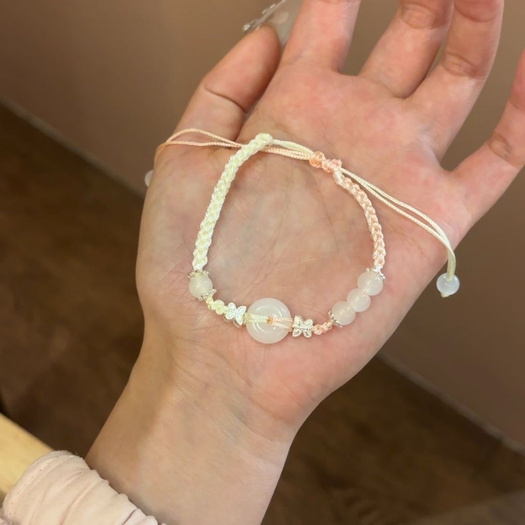 Adjustable Beaded Charm Bracelet Kalsten