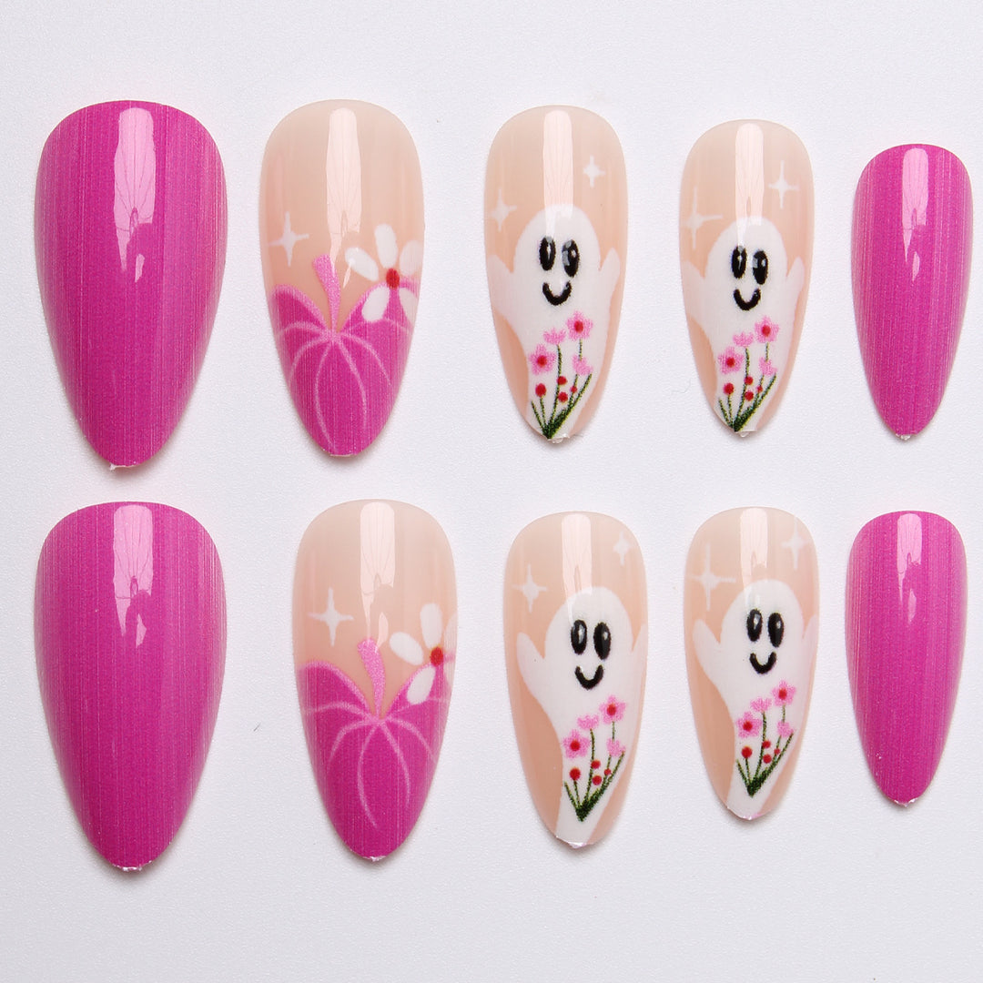 Creative Nail Art Set with Ghost Design Kalsten