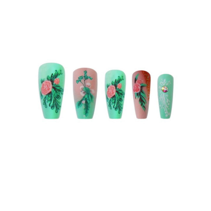 Artistic Floral Design Press-On Nails Kalsten 1788434359