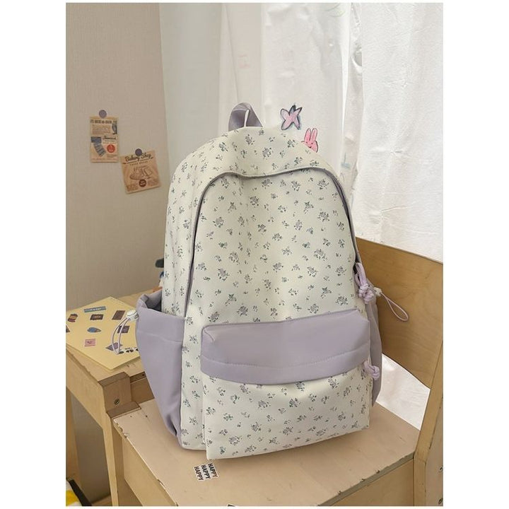 Floral Print Everyday Backpack