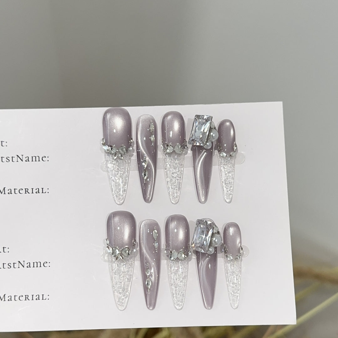 Elegant Press-On Nail Extensions