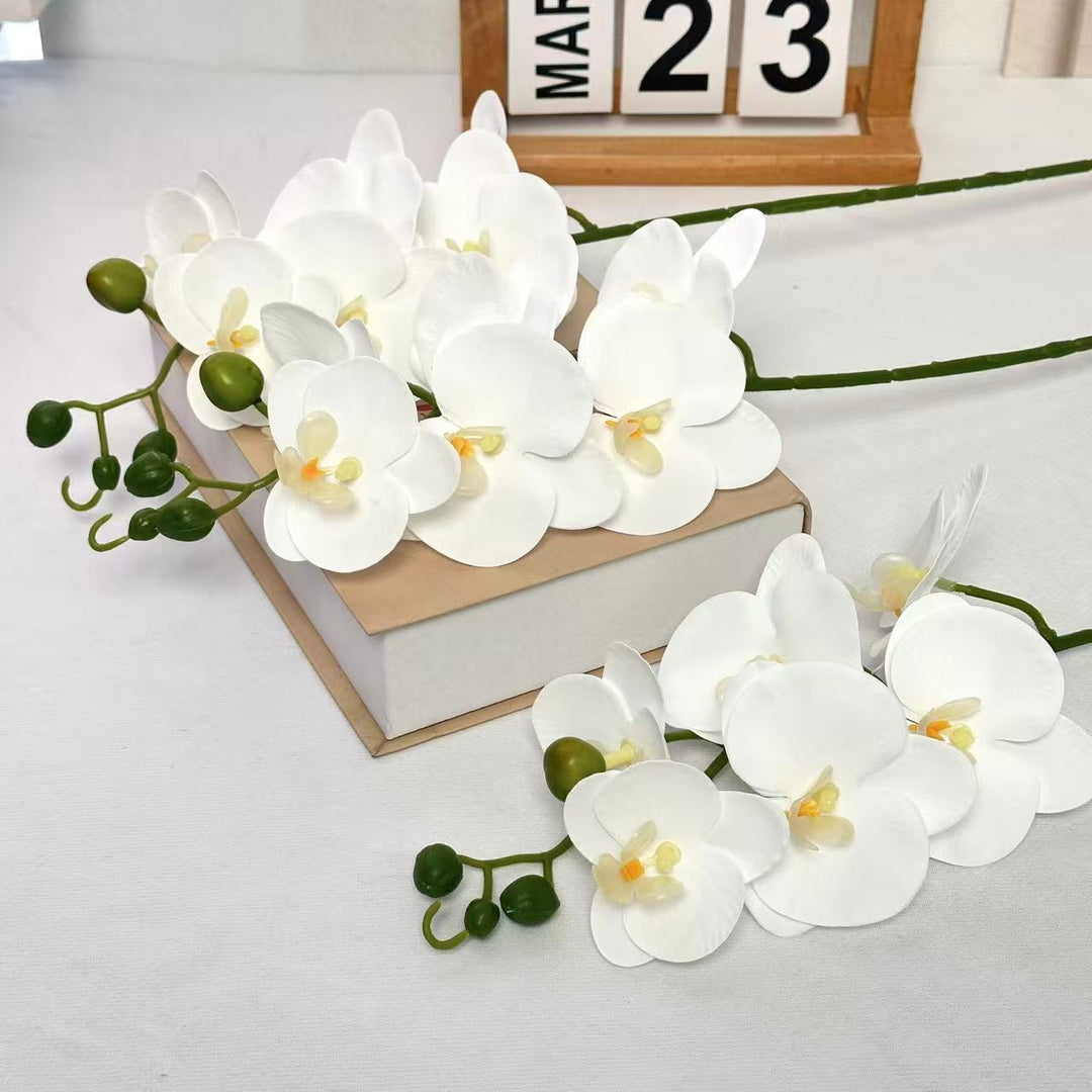 Elegant Artificial Orchid Arrangement for Home Decor