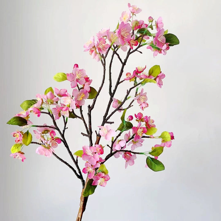 Lifelike Cherry Blossom Decorative Stem