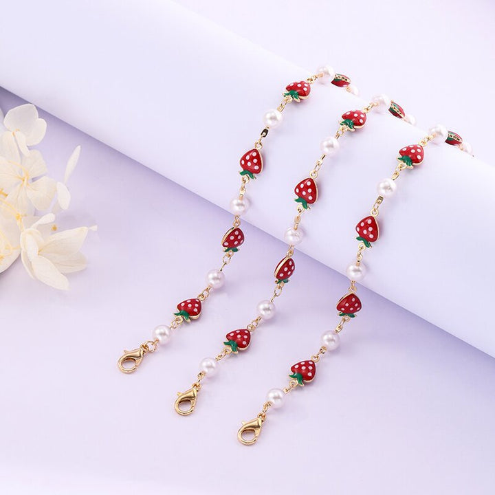 Strawberry Charm Necklace Kalsten