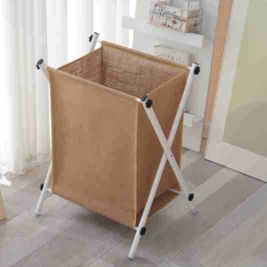 Foldable Laundry Basket with Practical Frame Kalsten