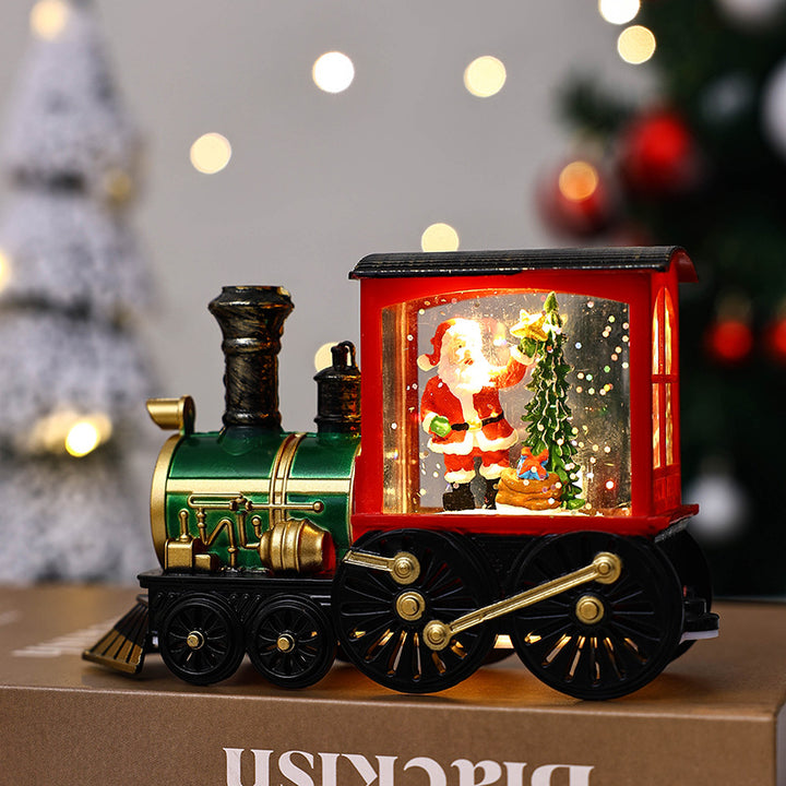 Illuminated Christmas train decoration Kalsten