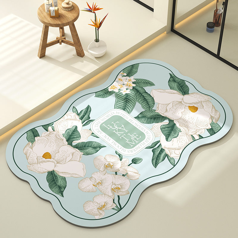 Decorative Flowers Rug