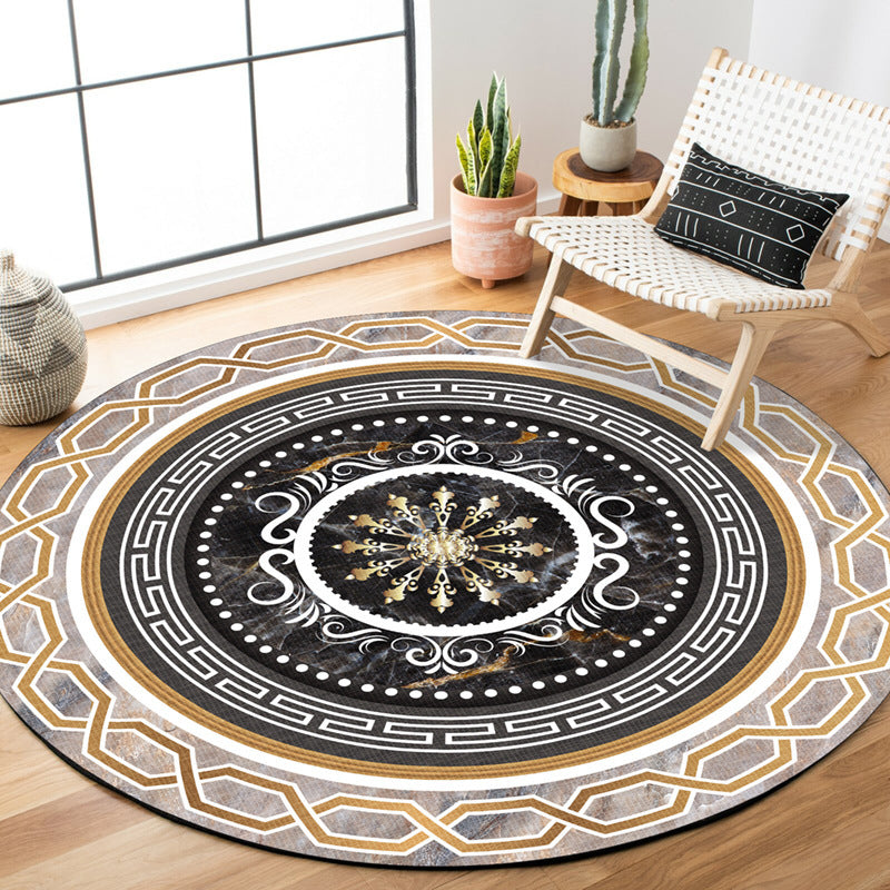 Elegant Round Area Rug Kalsten