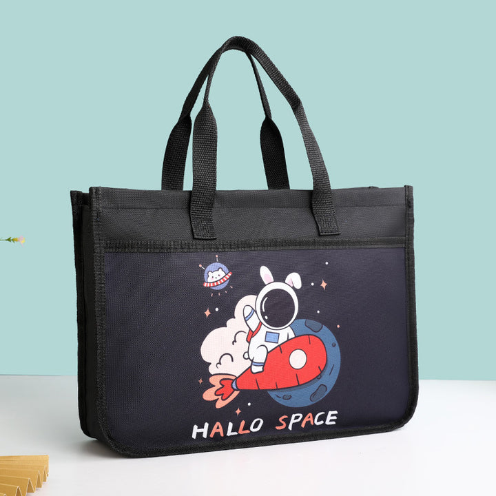 Kids Cute Bunny Print Lunch Bag Kalsten