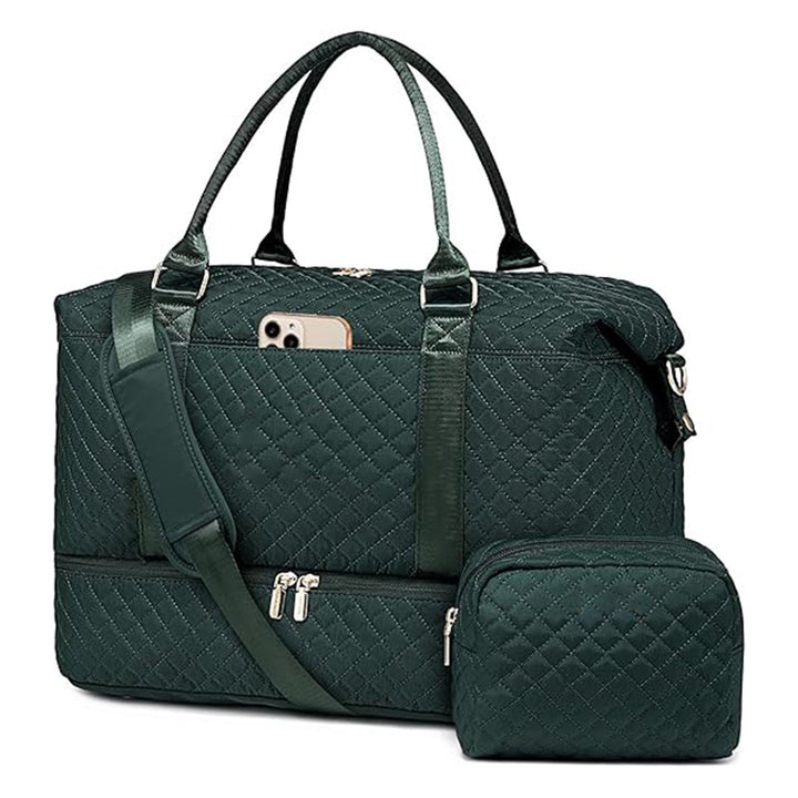Versatile Quilted Weekend Bag Kalsten
