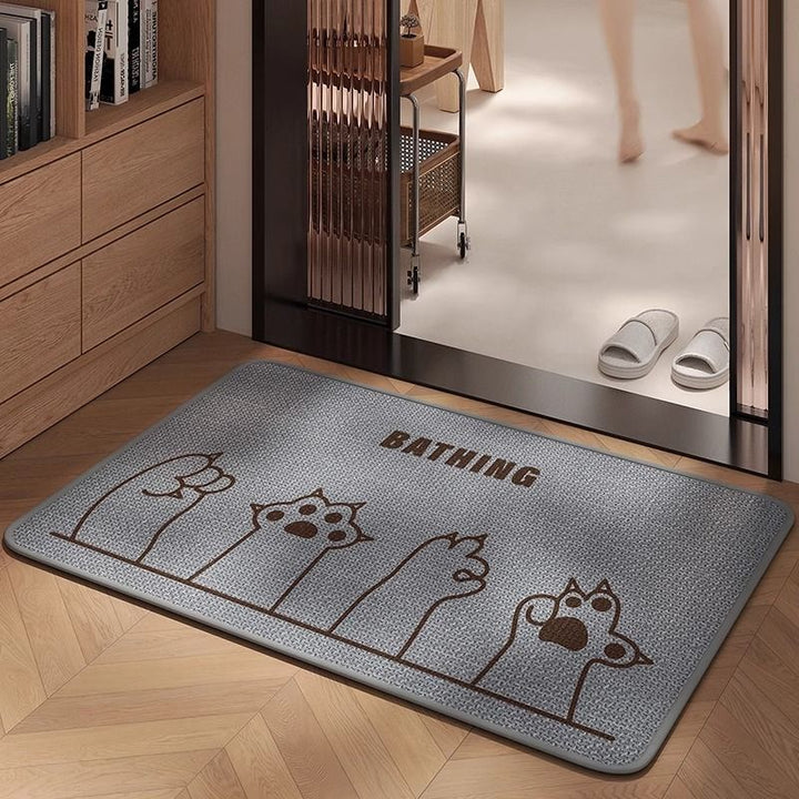 Fun-Themed Bath Mat