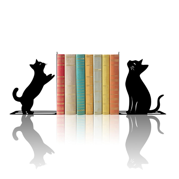 Artistic Cat Bookends