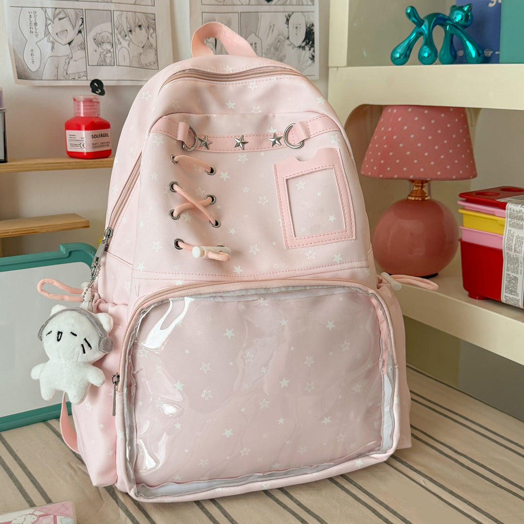 Decorative Character-Themed Backpack Kalsten