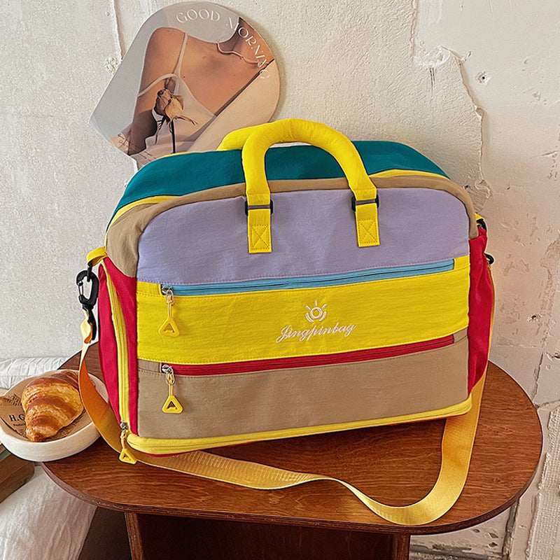Versatile Multi-Pocket Travel Duffle Bag
