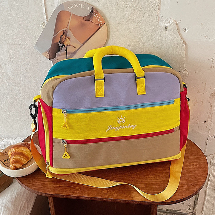 Versatile Multi-Pocket Travel Duffle Bag