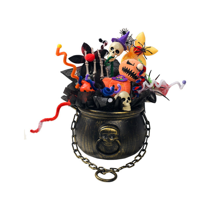 Decorative Halloween Cauldron Centerpiece Kalsten