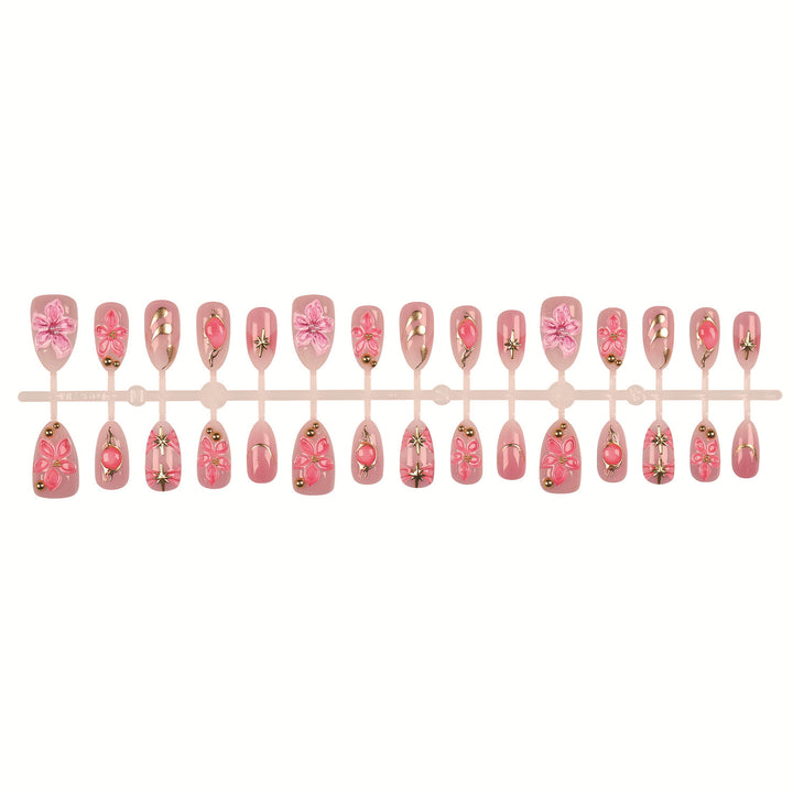 Decorative Floral Nail Art Set