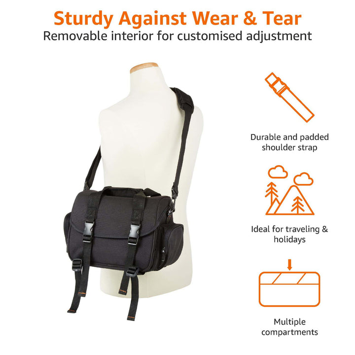 Unisex multifunctional travel bag with multiple compartments and adjustable shoulder strap Kalsten