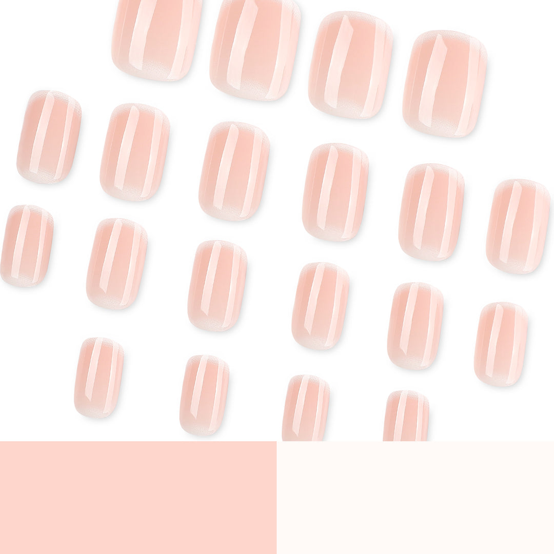 Premium Nail Art in Elegant French-Tip Design Kalsten