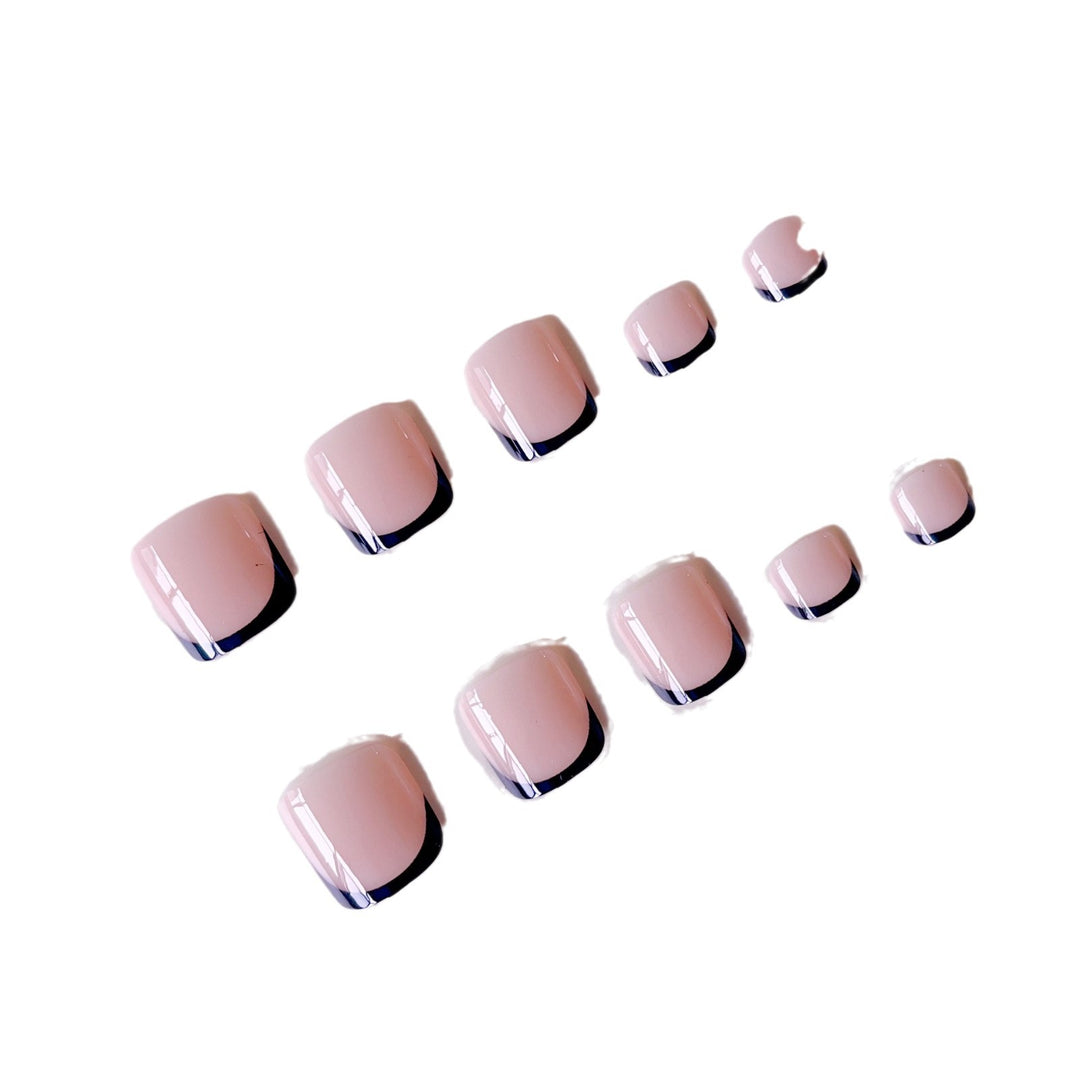 Artificial nail set with elegant tips and ombre effects Kalsten