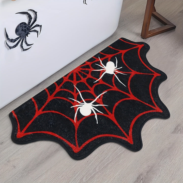 Playful Ghost-Themed Bath Mat