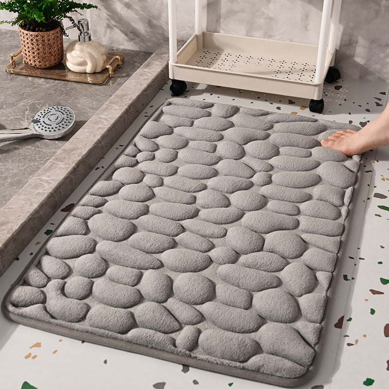 Soft Foam Pebble Bath Mat Kalsten