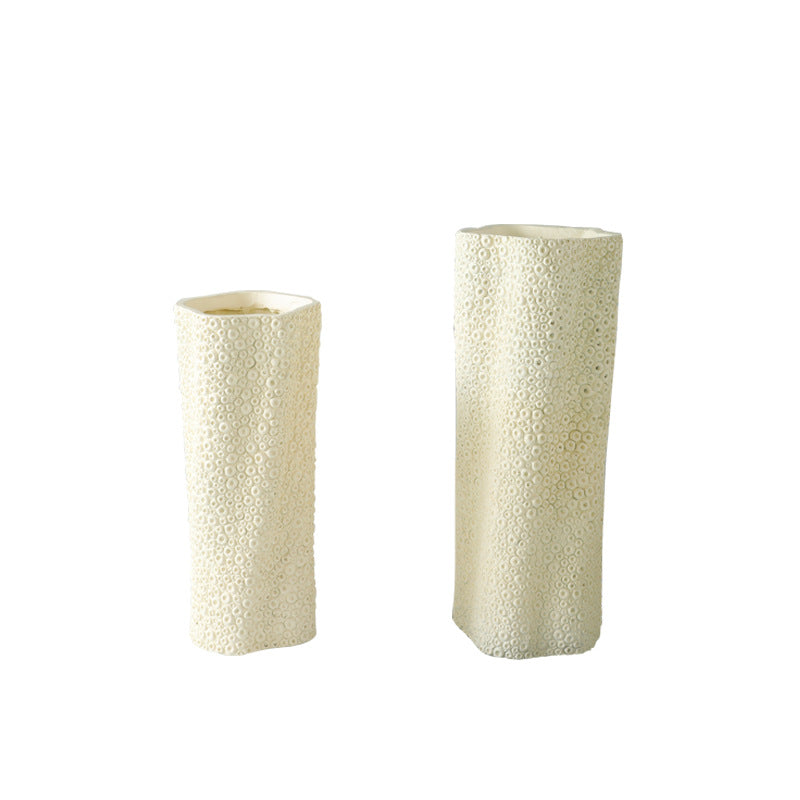 Decorative Textured Flower Vase
