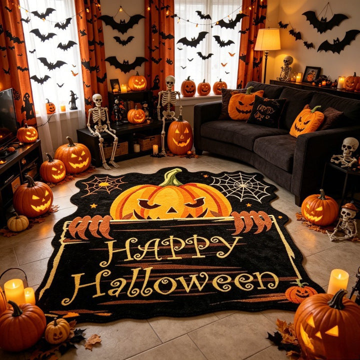 Halloween Themed Decorative Area Mat