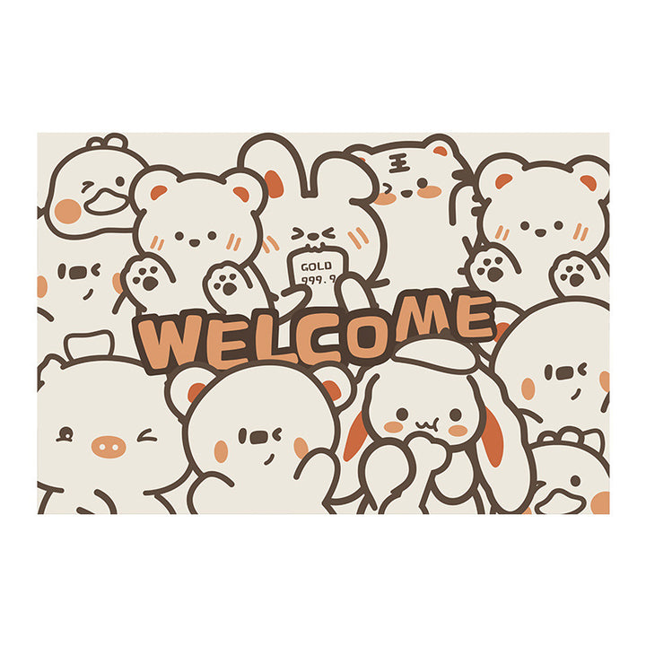 Cute Cartoon Animal Anti-Slip Bath Mat Kalsten