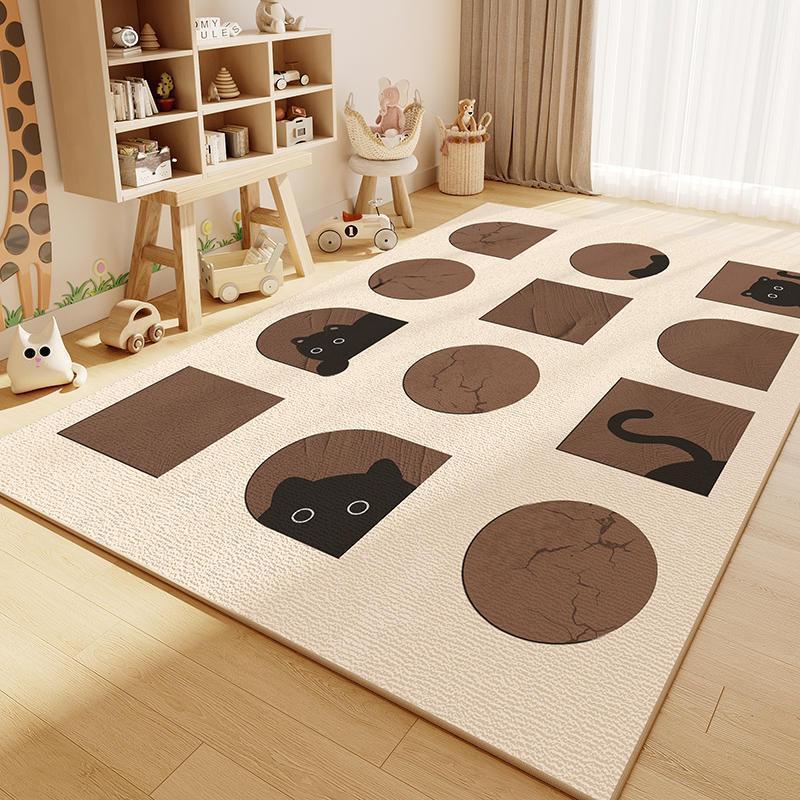 Playful Cartoon-Themed Area Rug