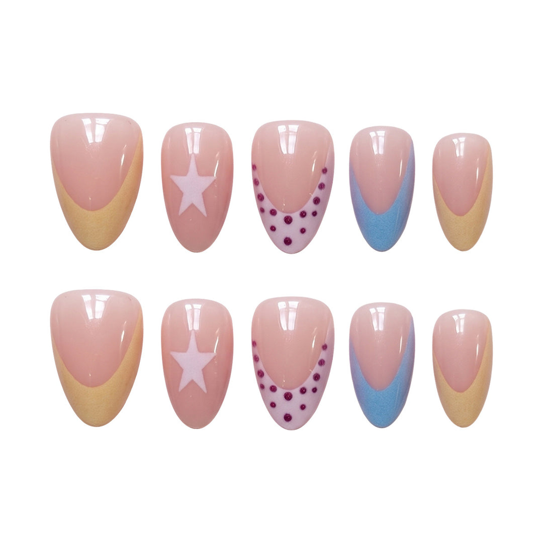 Decorative Themed Press-On Nail Set