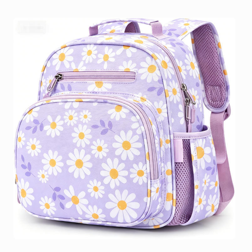 Floral Patterned School Backpack Kalsten
