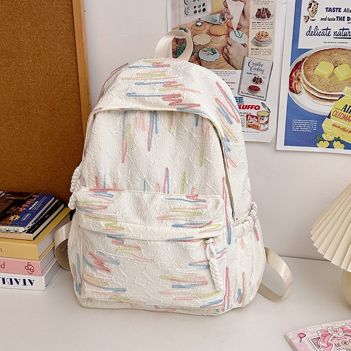 Abstract Patterned Backpack Kalsten