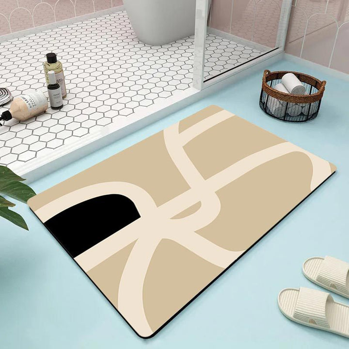 Abstract Geometric Bath Mat