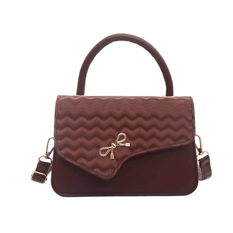 WoChic Textured Handheld Satchel Bag Kalsten